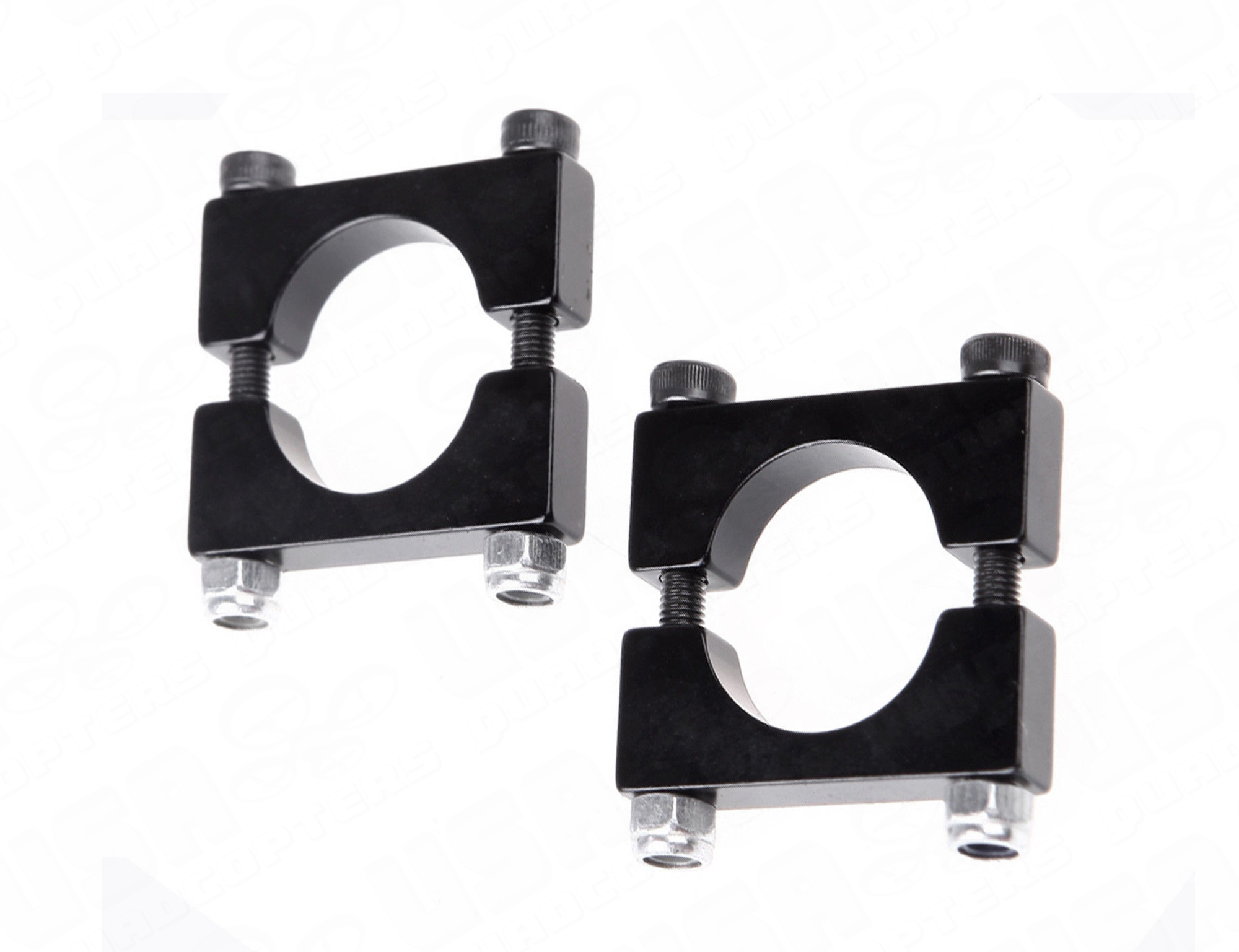 1 Pair CNC Aluminum 16mm Round Tube Mount with Hardware