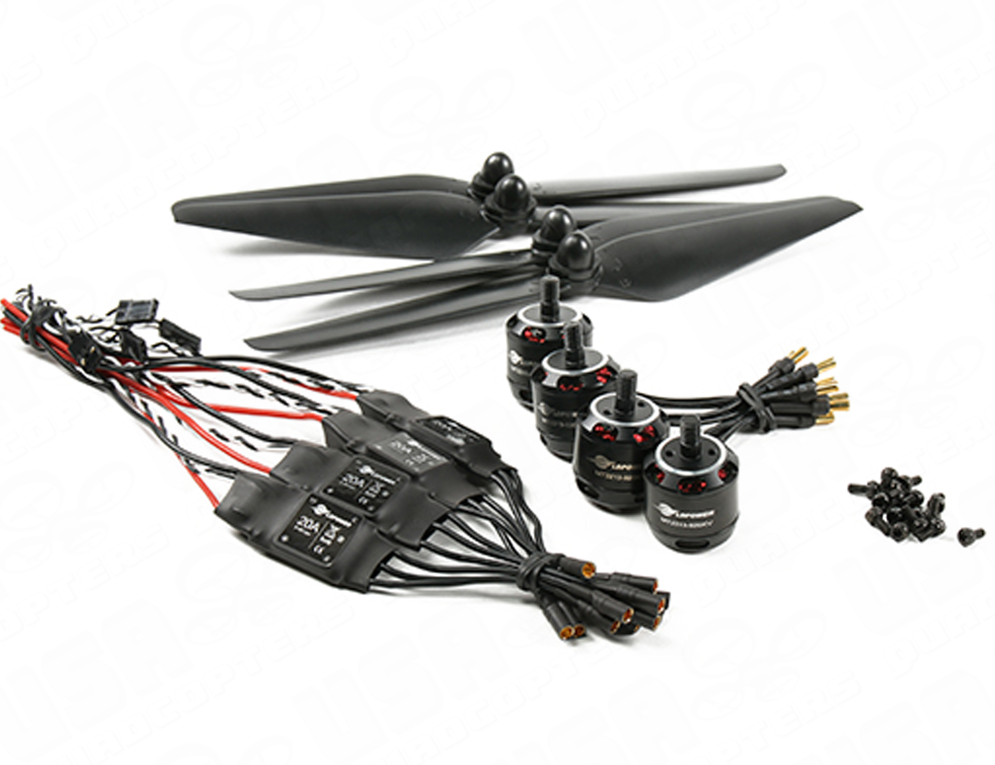 LDPower D300-2 Power System 2213-920kv Motors with 20A ESCs and 9.5x4.5 Propellers