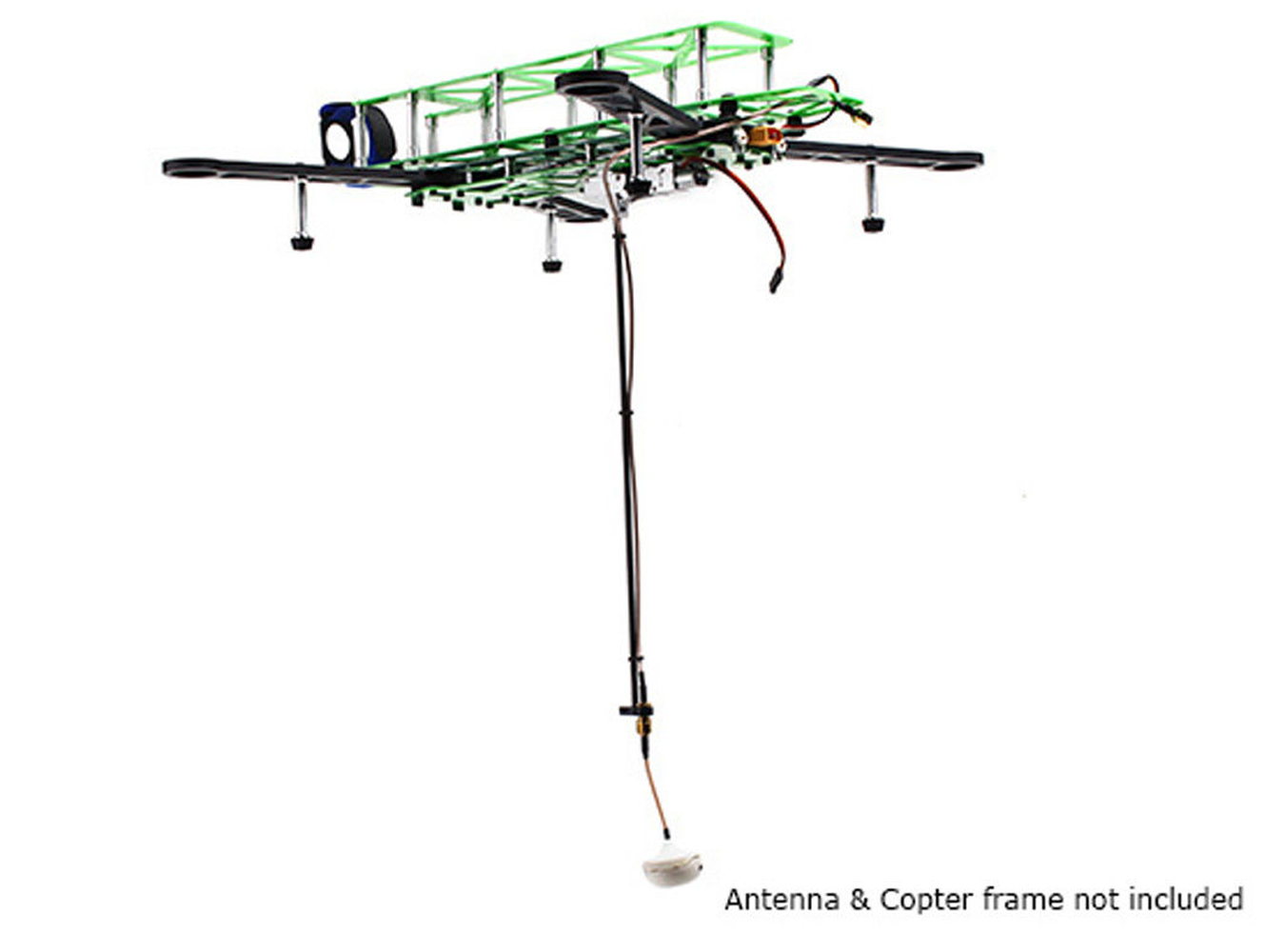 Retractable FPV Antenna System With SMA 510mm Adapter Extension