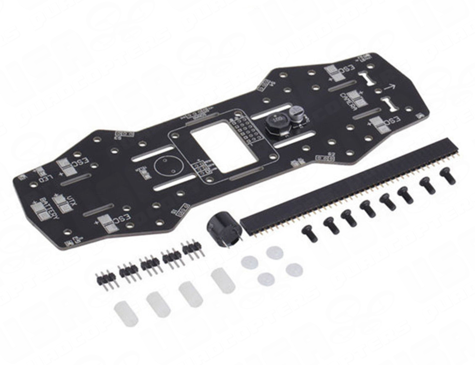 Naze32 Power Distribution Board with LEDs and Buzzer
