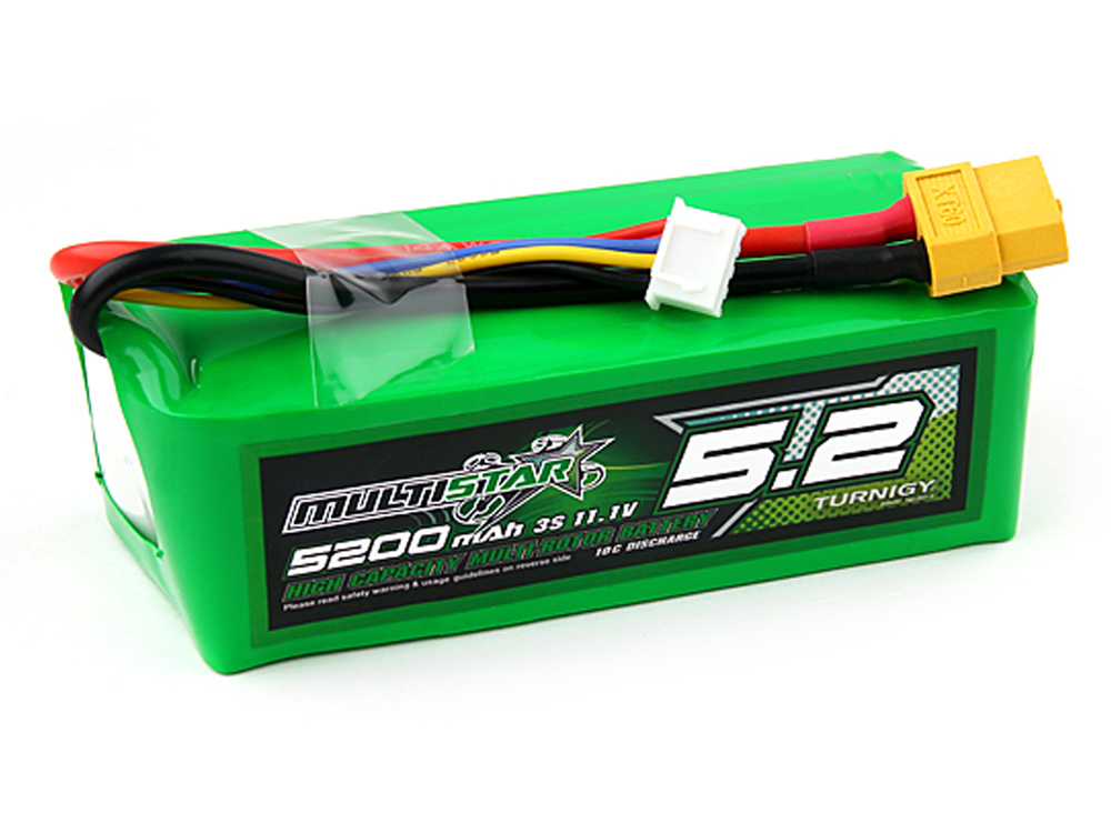 MultiStar 5200mAh 3S 10C 20C 11.1V LiPo