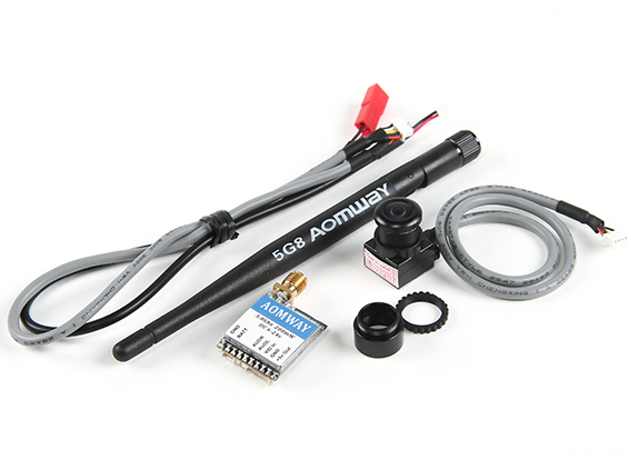 Aomway Mini 200mW VTX and FPV Tuned 600TVL Camera Combo (NTSC Format)