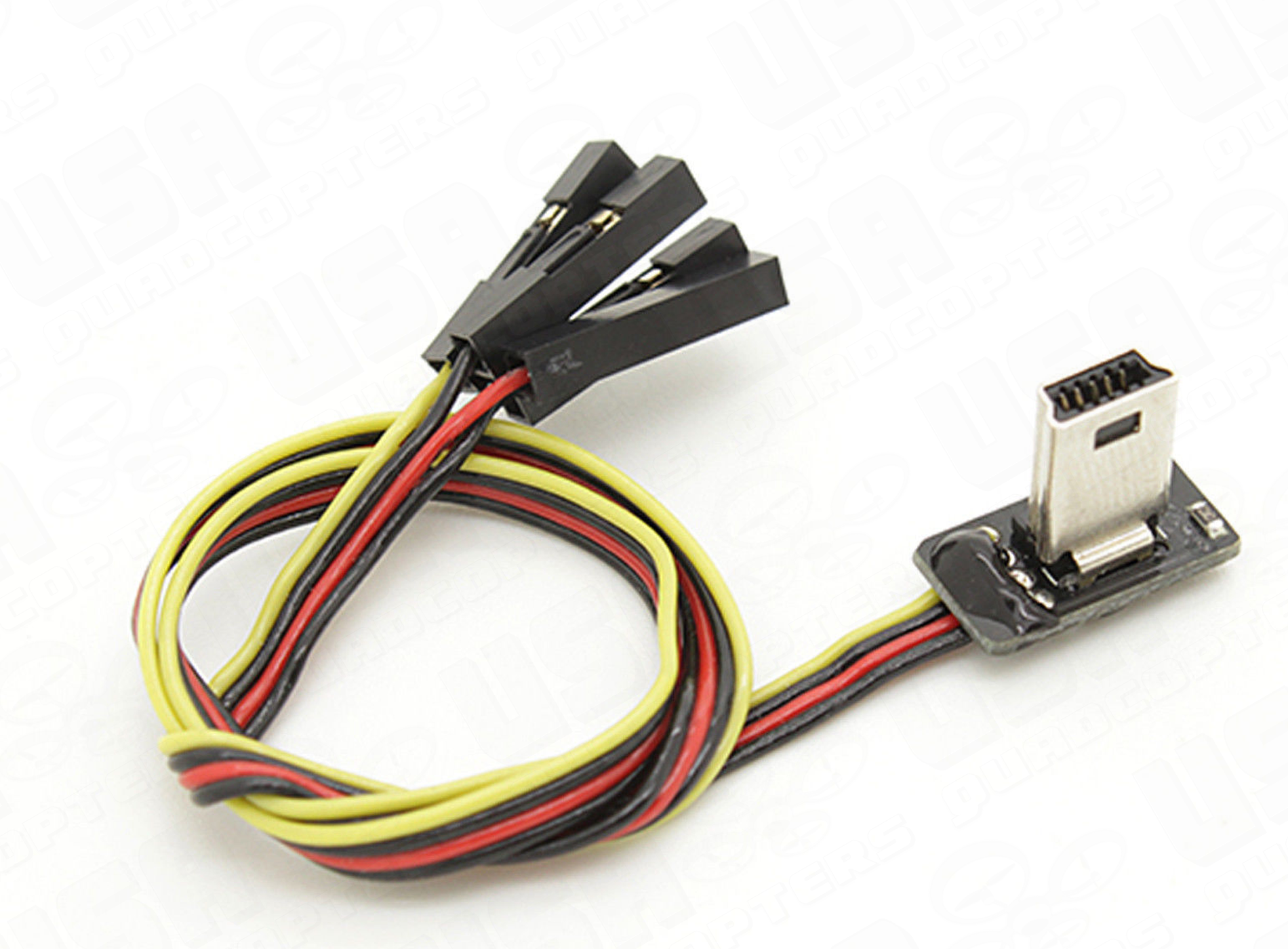 GoPro USB to AV Out FPV Video Feed Cable with Power Feed Line
