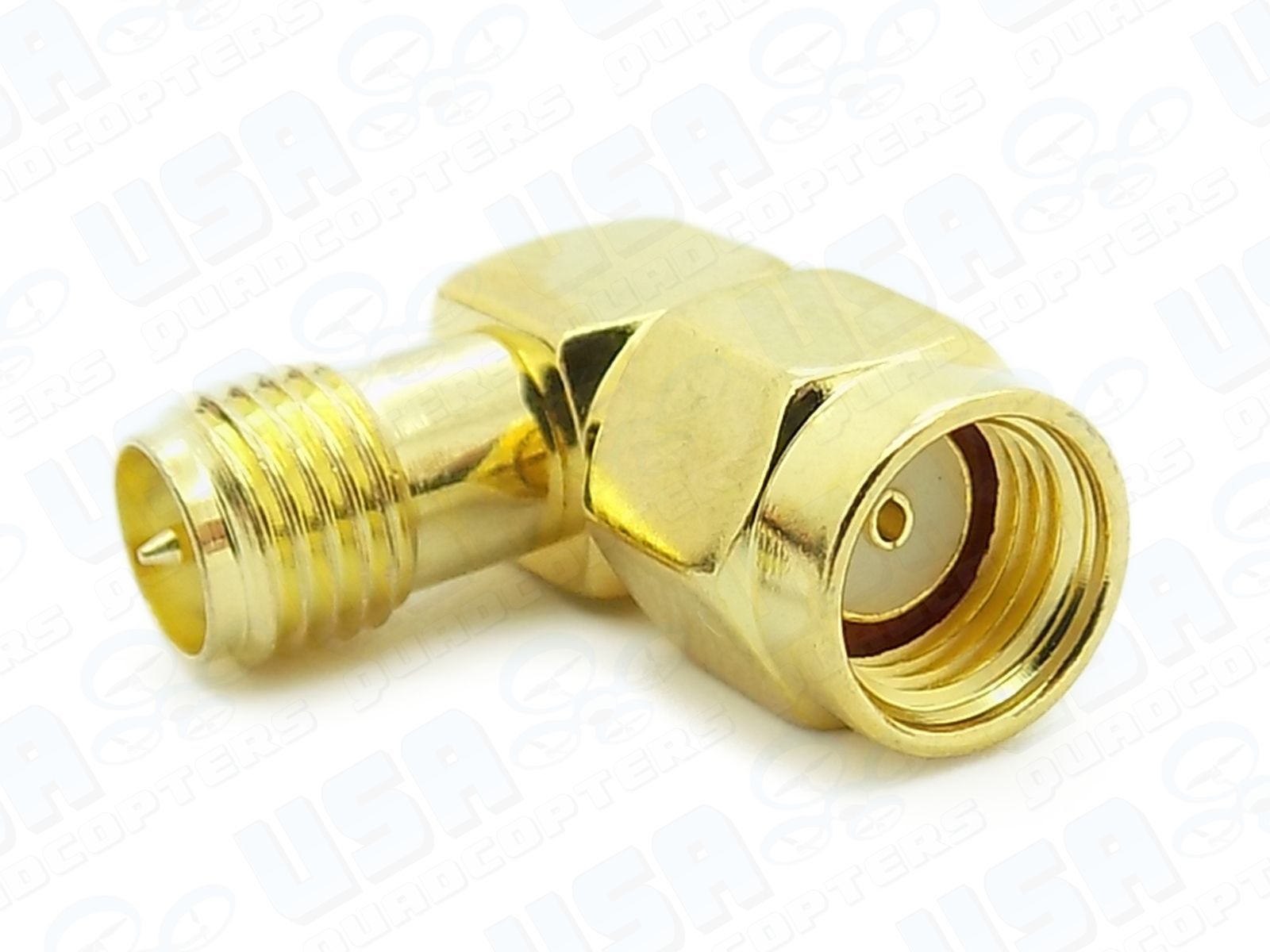 RP-SMA Male to RP-SMA Female Coaxial Gold Plated Adapter for 5.8gHz Systems