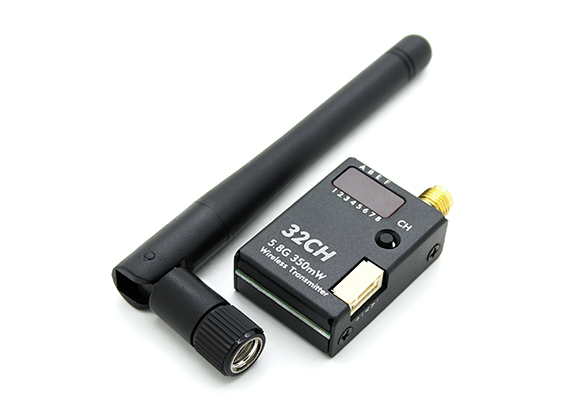 0-1KM Boscam BOS350 350mW 32 Channel Video Transmitter with Antenna and Cables